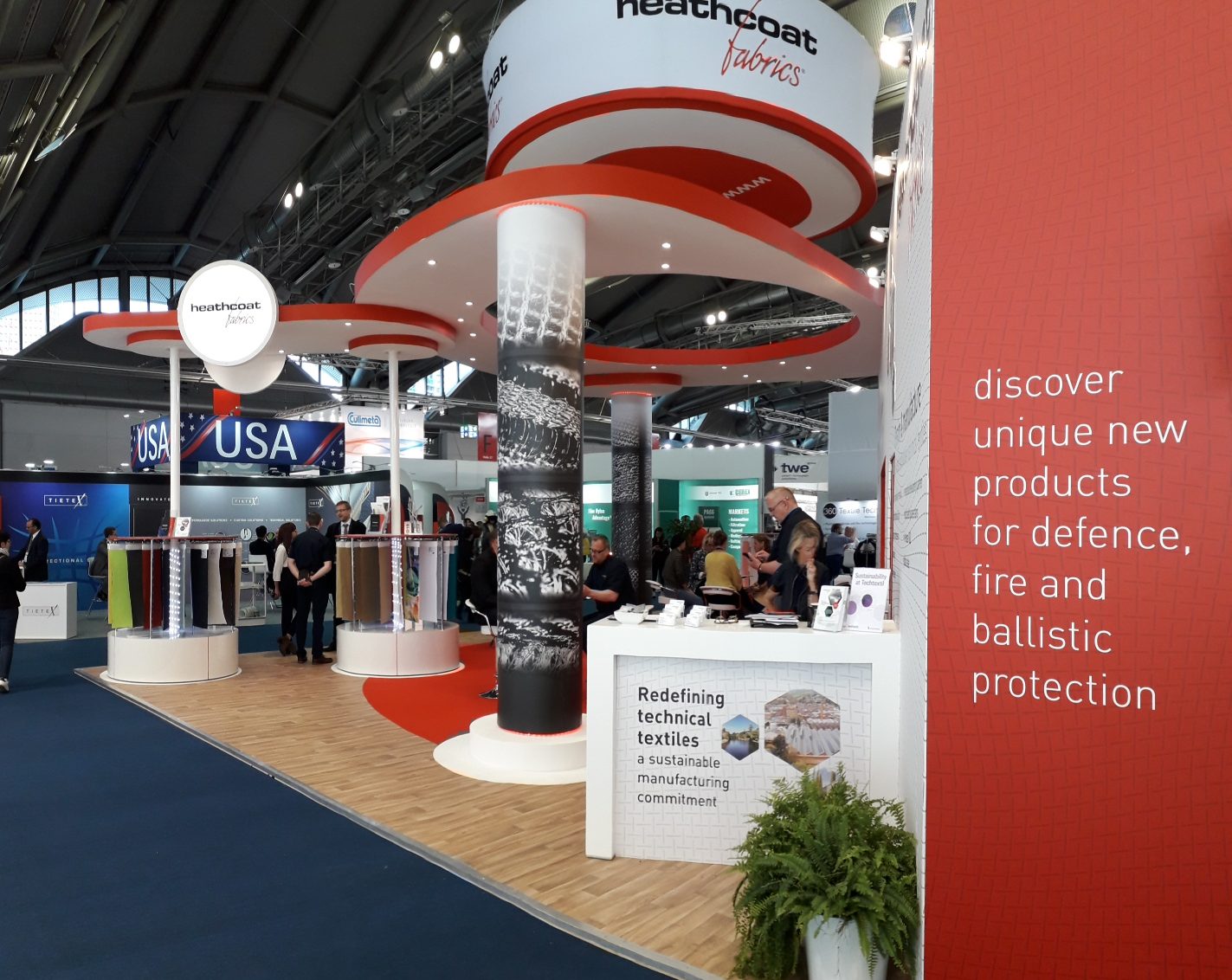 Heathcoat Fabrics at Techtextil 2019