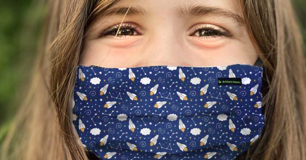 Space theme design for kids, with built-in anti-viral protection