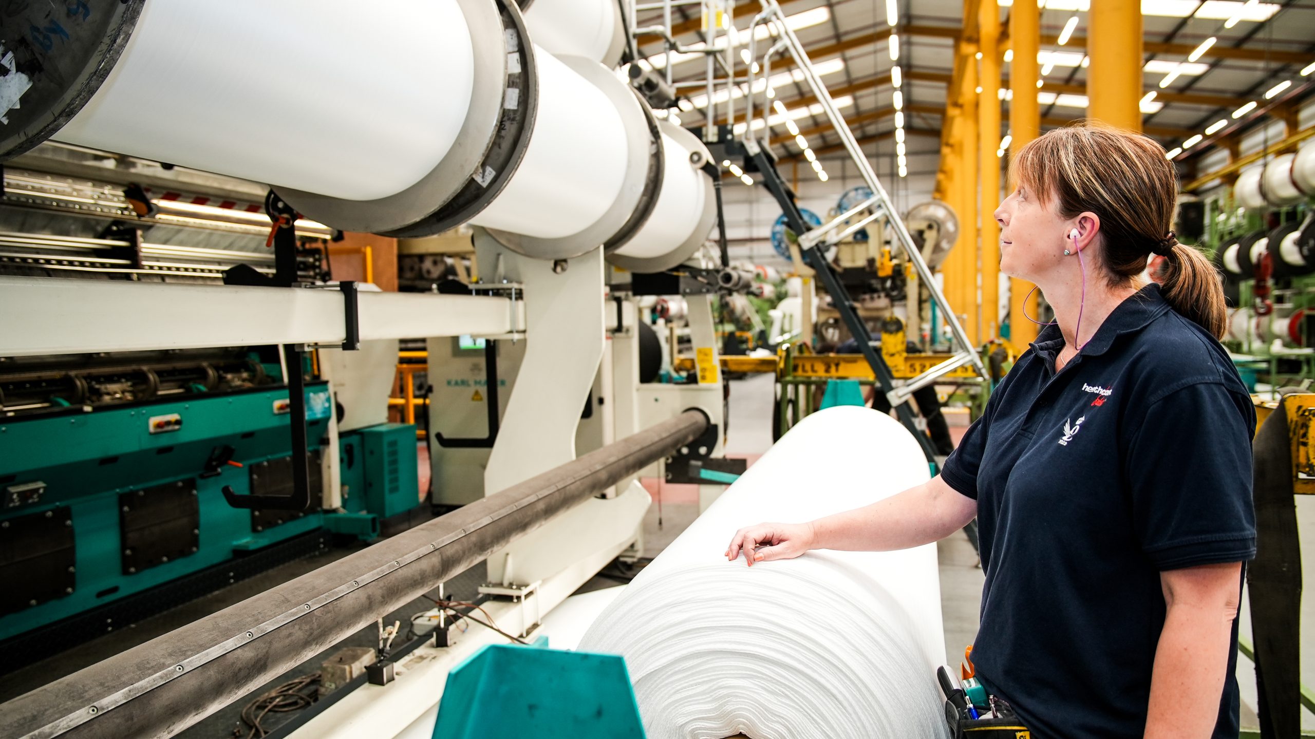 Tricot and Raschel machinery