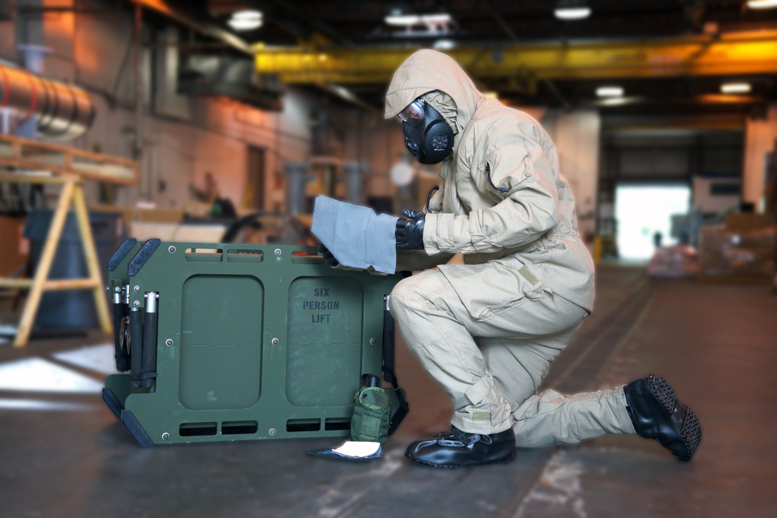 PFAS-free CBRN protection system