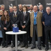 Heathcoat staff and guests at the Presentation of our Queen's Award